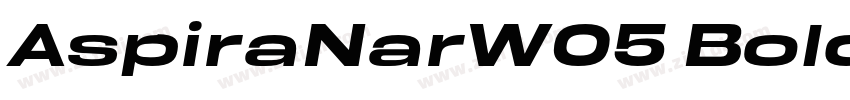AspiraNarW05 BoldIta字体转换